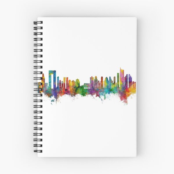 Item preview, Benidorm Spain Skyline designed and sold by ArtPrints.