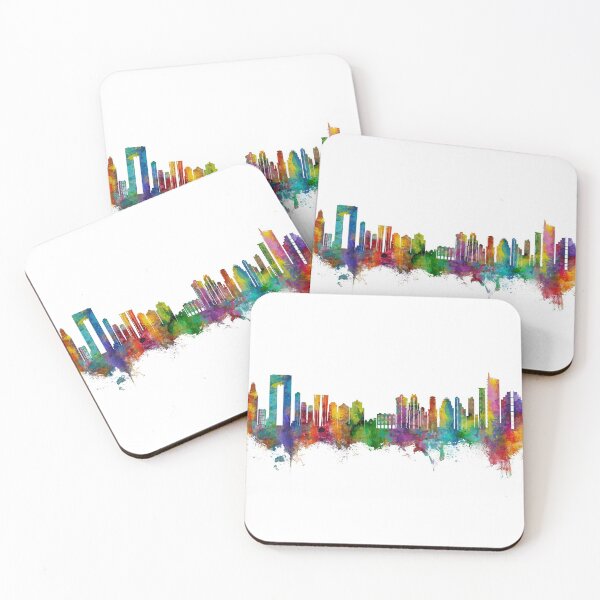 Item preview, Benidorm Spain Skyline designed and sold by ArtPrints.