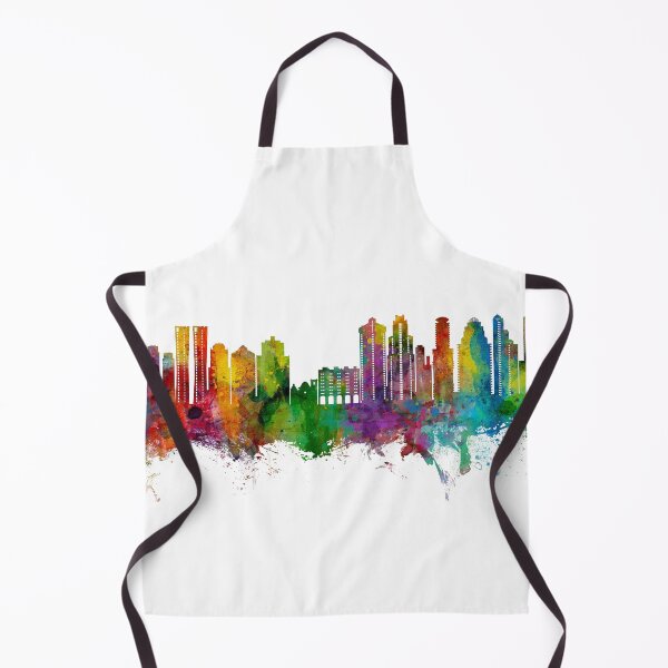 Item preview, Benidorm Spain Skyline designed and sold by ArtPrints.