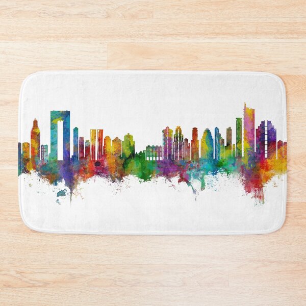 Item preview, Benidorm Spain Skyline designed and sold by ArtPrints.