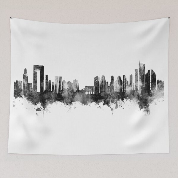 Item preview, Benidorm Spain Skyline designed and sold by ArtPrints.