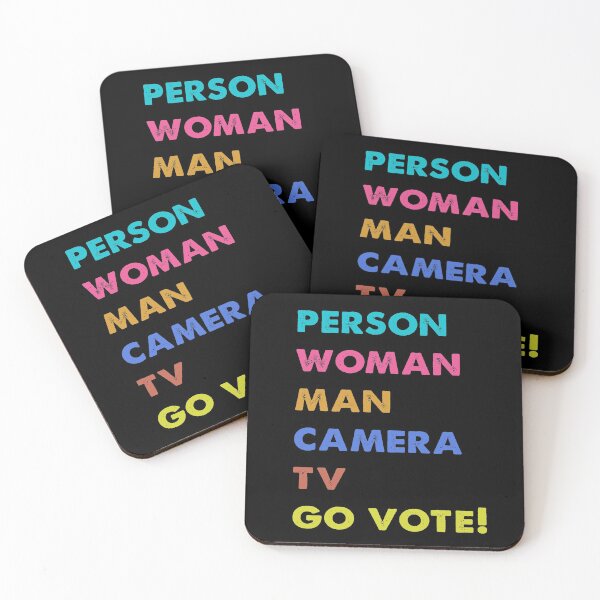 Item preview, Person woman man camera tv go vote designed and sold by Kathrine2302.