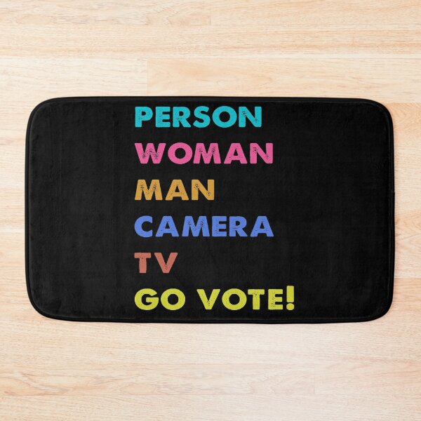 Item preview, Person woman man camera tv go vote designed and sold by Kathrine2302.
