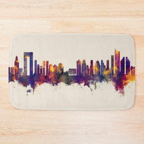 Item preview, Benidorm Spain Skyline designed and sold by ArtPrints.