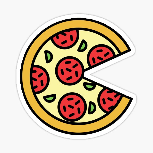 Pizza Sticker