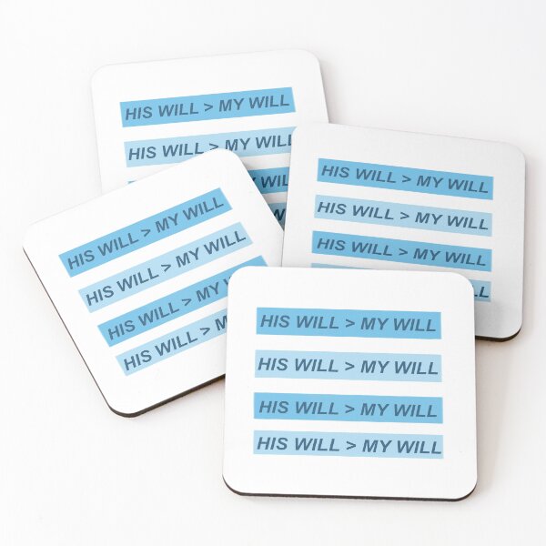 Item preview, Blue - His Will over My Will designed and sold by Sofia Acevedo.