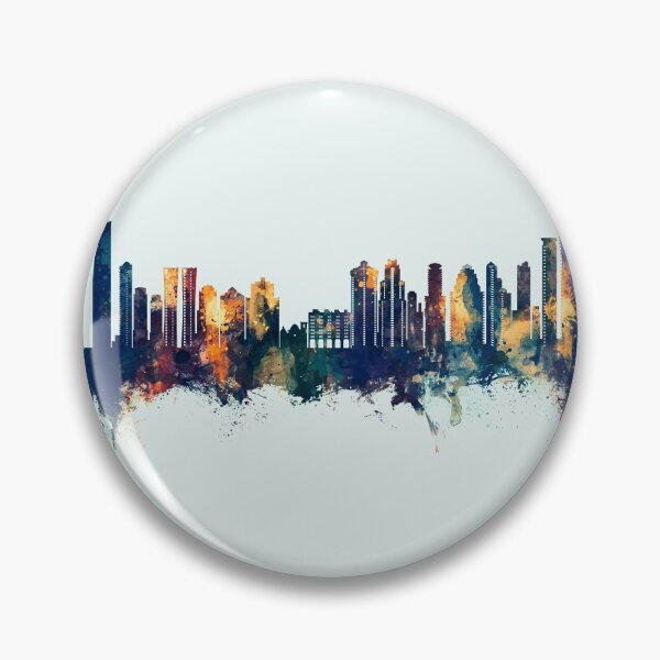 Item preview, Benidorm Spain Skyline designed and sold by ArtPrints.
