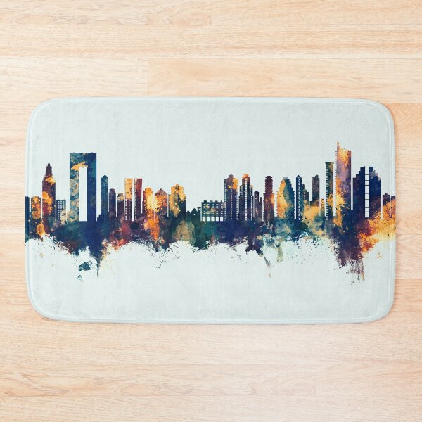 Item preview, Benidorm Spain Skyline designed and sold by ArtPrints.