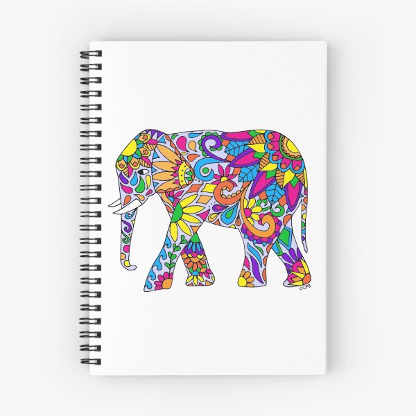 Item preview, Colorful Tribal Elephant designed and sold by Corey Paige Designs.