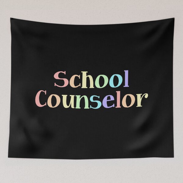 Item preview, School Counselor Mask designed and sold by EvyStickersx.