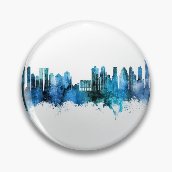 Item preview, Benidorm Spain Skyline designed and sold by ArtPrints.