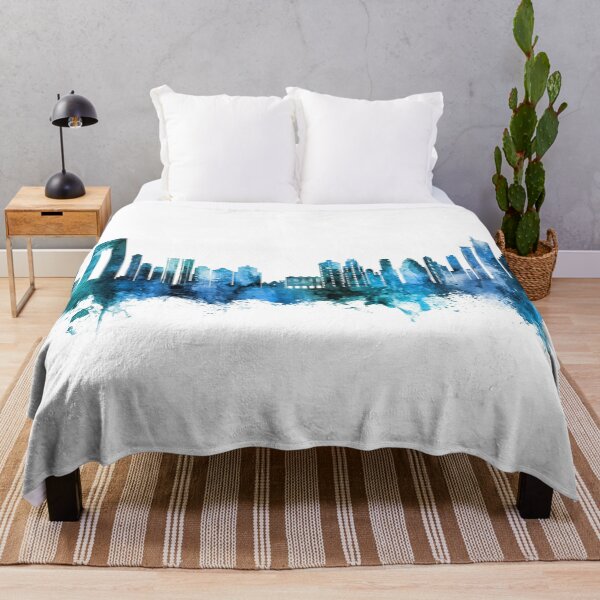 Item preview, Benidorm Spain Skyline designed and sold by ArtPrints.