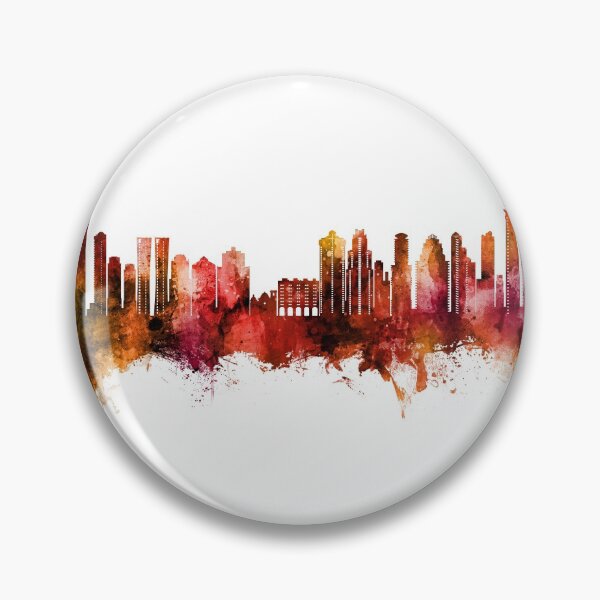 Item preview, Benidorm Spain Skyline designed and sold by ArtPrints.