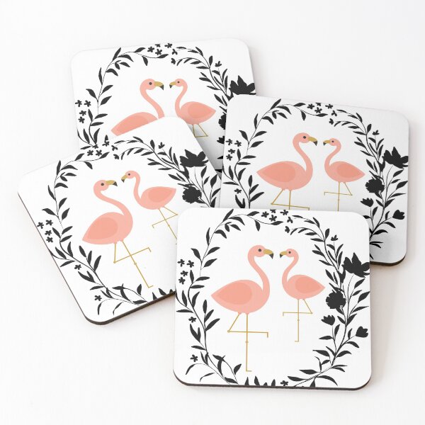 Item preview, 2 pink Flamingo's designed and sold by Dessignat.
