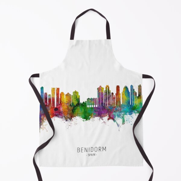 Item preview, Benidorm Spain Skyline designed and sold by ArtPrints.