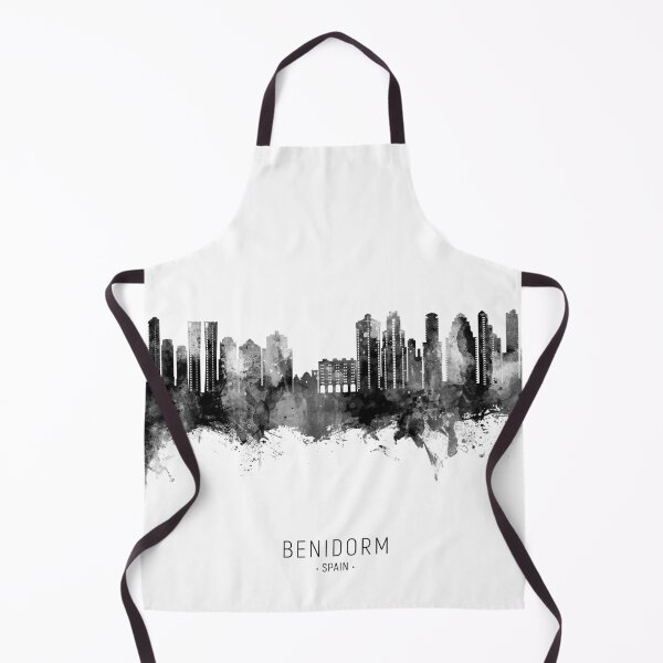 Item preview, Benidorm Spain Skyline designed and sold by ArtPrints.