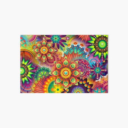 Item preview, psychedelic colorful designed and sold by Wadkareable ....