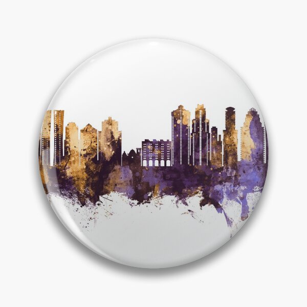 Item preview, Benidorm Spain Skyline designed and sold by ArtPrints.