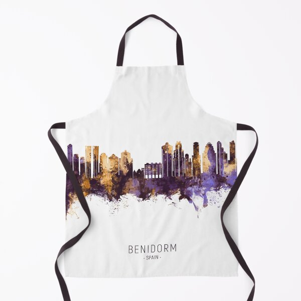 Item preview, Benidorm Spain Skyline designed and sold by ArtPrints.