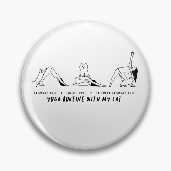 Item preview, Yoga Cat Pose | Crazy Cat Lady | Nameowste | Cat and Yoga | Cat Yogi | Purfect Pose designed and sold by relatablebasic.