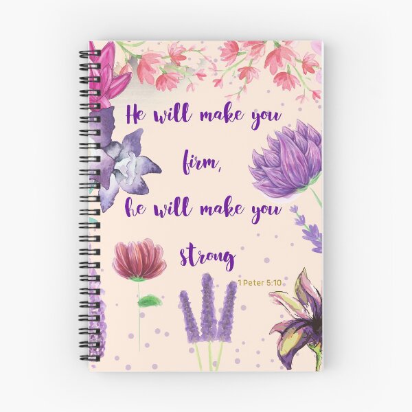 Item preview, He will make you strong 1 Peter 5:10 JW designed and sold by JW  Cards, stickers and more.