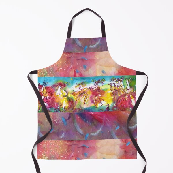 Item preview, CARNIVAL NIGHT / Venetian Masquerade,Dance Music Watercolor by Bulgan Lumini designed and sold by BulganLumini.