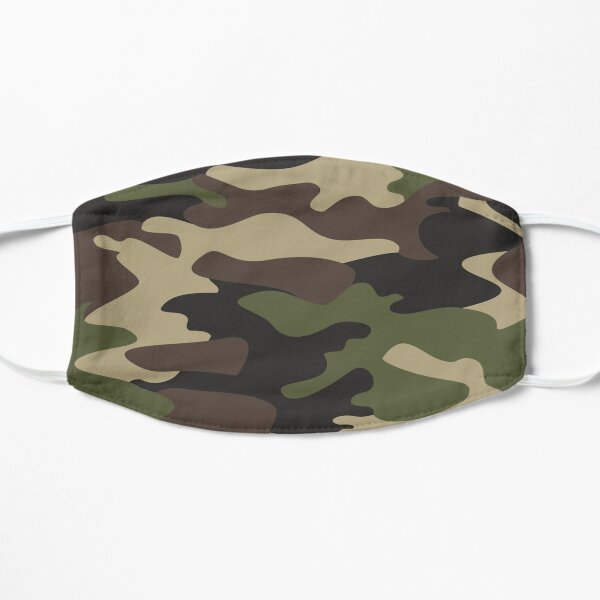 Tarnmuster Militärischer Hintergrund Tarnmuster Grün Braun Schwarz Tarn Maske
