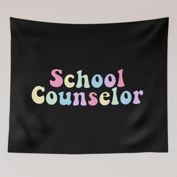 Item preview, School Counselor Mask designed and sold by EvyStickersx.