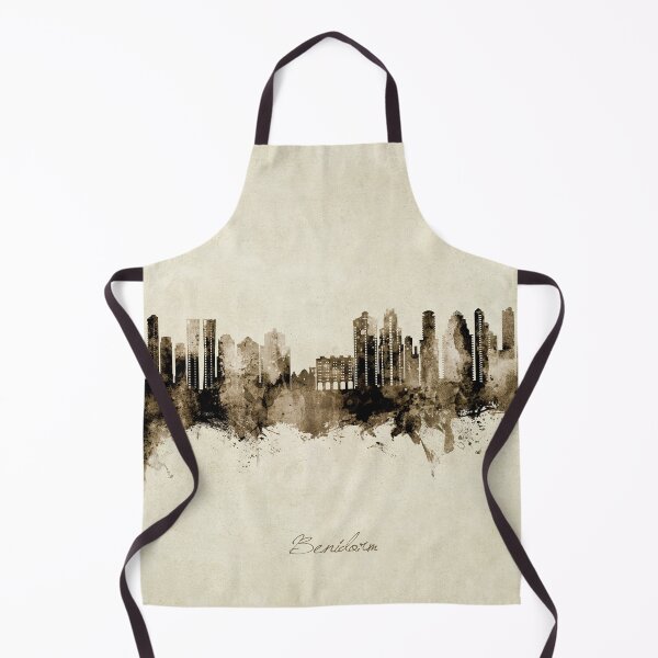 Item preview, Benidorm Spain Skyline designed and sold by ArtPrints.