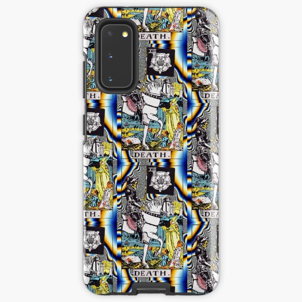 Psychedelic Death Tarot Card Samsung Galaxy Tough Case