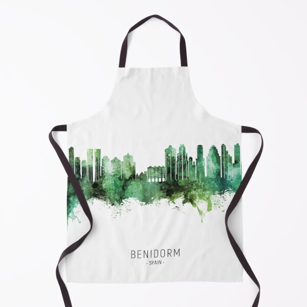 Item preview, Benidorm Spain Skyline designed and sold by ArtPrints.