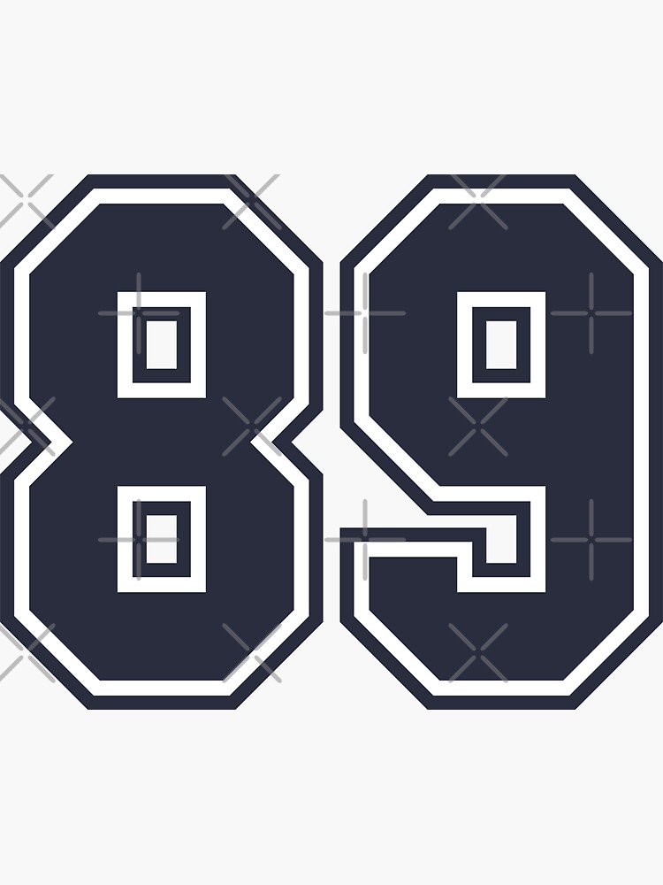 89 Sports Number Eighty-Nine | Sticker