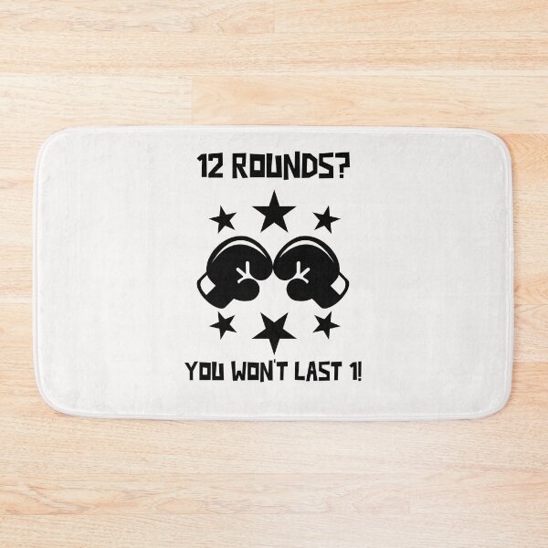 Item preview, BLK TXT 12 Rounds designed and sold by CLRDMoney.