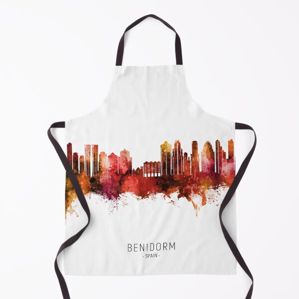 Item preview, Benidorm Spain Skyline designed and sold by ArtPrints.
