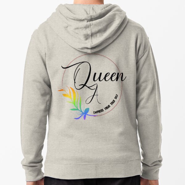 Queen A store Zipped Hoodie
