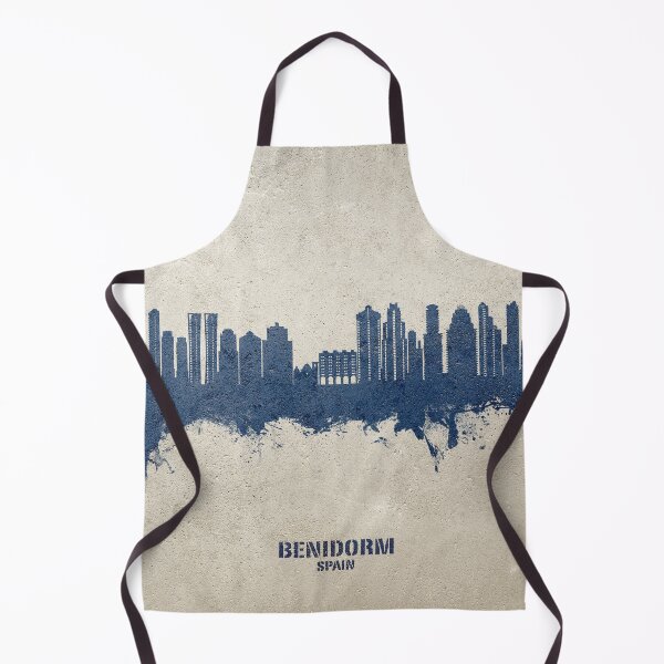 Item preview, Benidorm Spain Skyline designed and sold by ArtPrints.