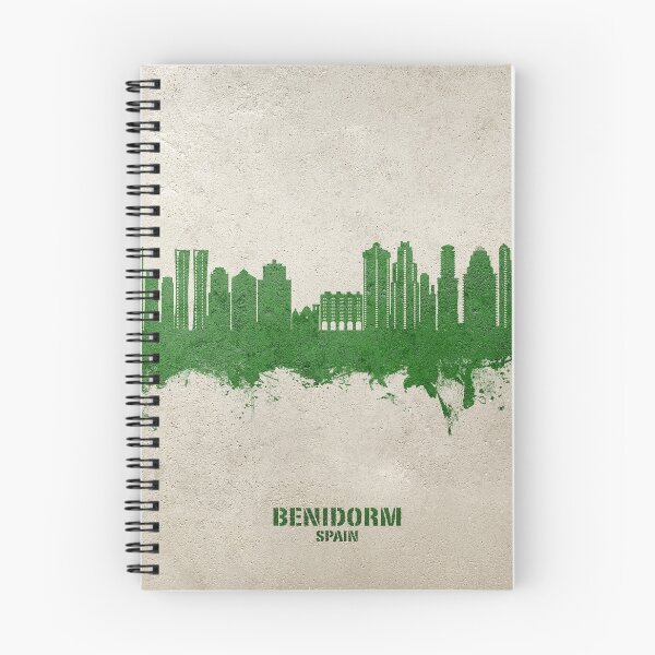 Item preview, Benidorm Spain Skyline designed and sold by ArtPrints.
