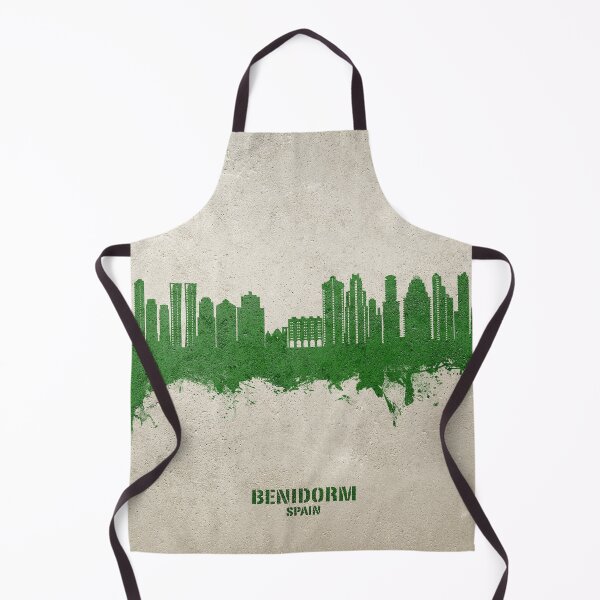 Item preview, Benidorm Spain Skyline designed and sold by ArtPrints.
