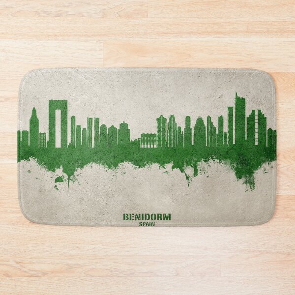 Item preview, Benidorm Spain Skyline designed and sold by ArtPrints.