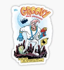 Groovy Space Adventures Sticker
