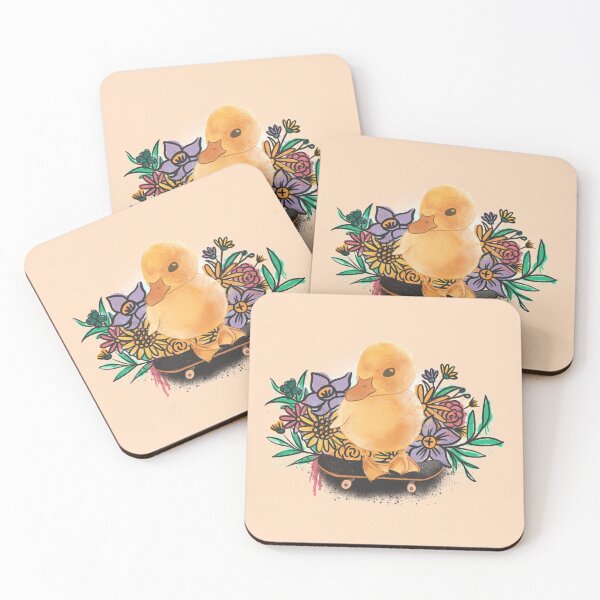 Item preview, Skater Duckling designed and sold by Brittany Hefren.