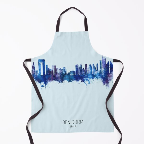 Item preview, Benidorm Spain Skyline designed and sold by ArtPrints.