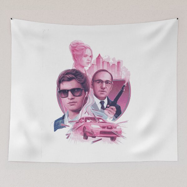 Item preview, Baby Driver Movie Poster Artwork designed and sold by L. Layne.