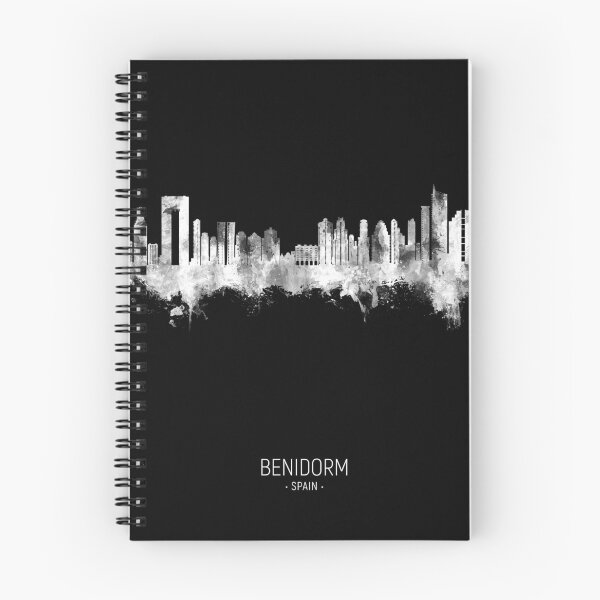 Item preview, Benidorm Spain Skyline designed and sold by ArtPrints.