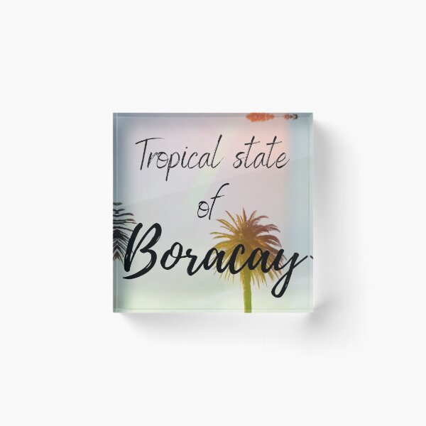 Item preview, Tropical State of Boracay designed and sold by JOYSURF-LAB.