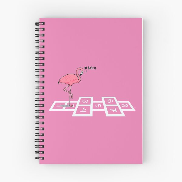 Item preview, Hopping Flamingo! designed and sold by raffitidesign.