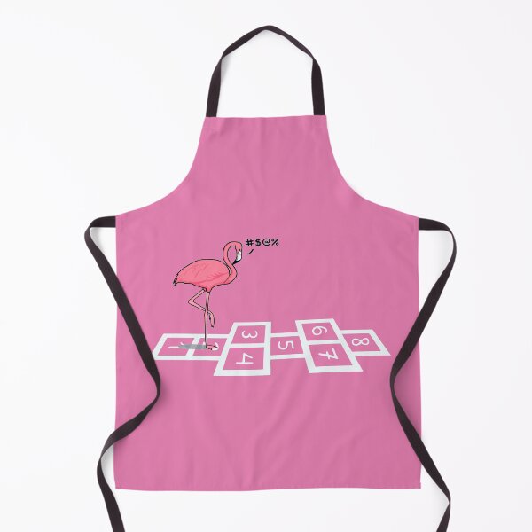 Item preview, Hopping Flamingo! designed and sold by raffitidesign.