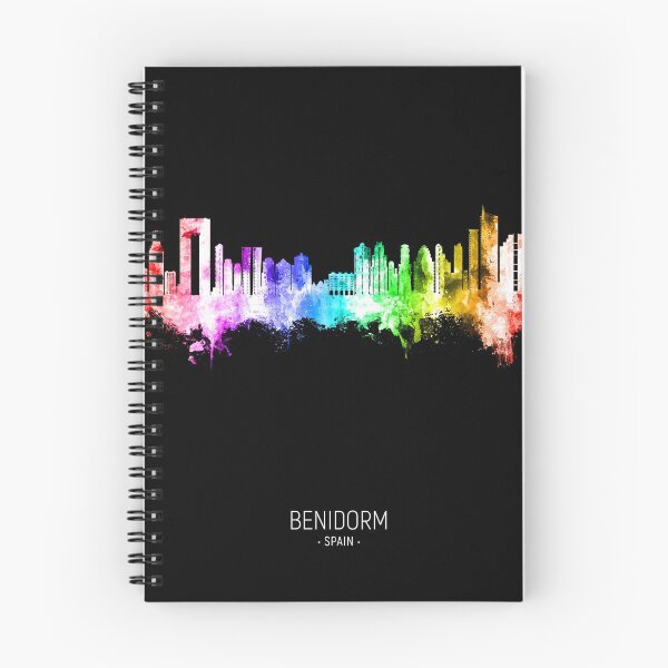 Item preview, Benidorm Spain Skyline designed and sold by ArtPrints.