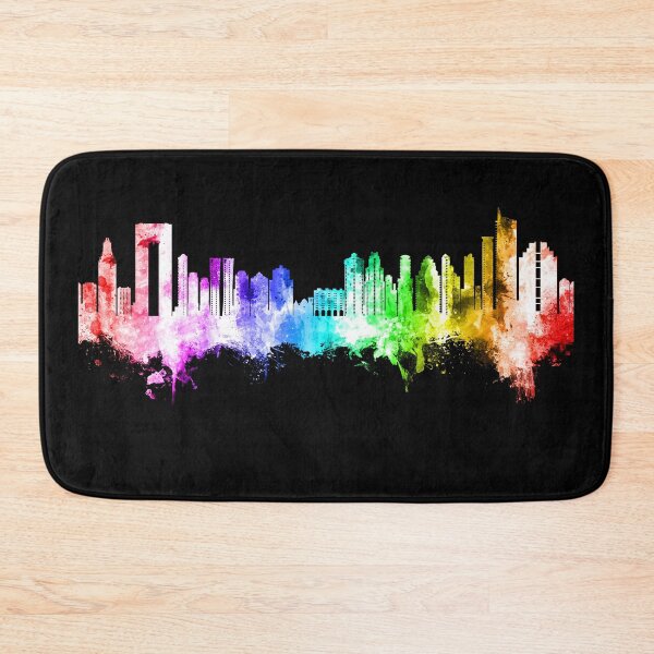 Item preview, Benidorm Spain Skyline designed and sold by ArtPrints.