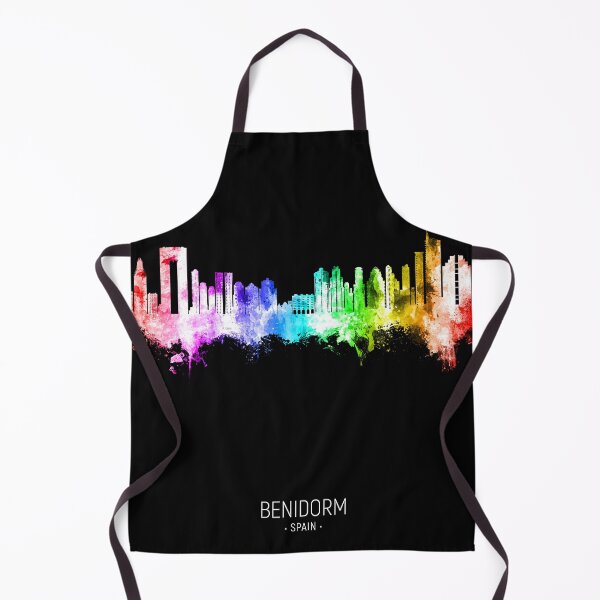 Item preview, Benidorm Spain Skyline designed and sold by ArtPrints.